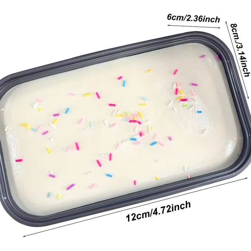 Sensory Cake Stress Toys Simulation Toast Sensory Toys Sensory Stimulation Party Favors Slow Rebound Stress Relief Toy Squeeze