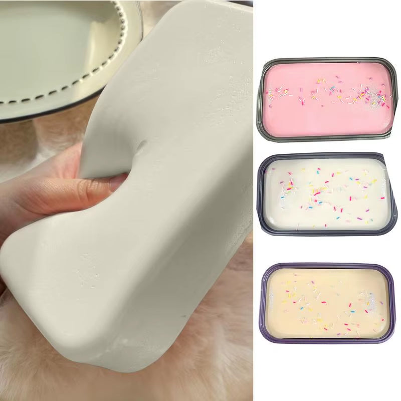 Sensory Cake Stress Toys Simulation Toast Sensory Toys Sensory Stimulation Party Favors Slow Rebound Stress Relief Toy Squeeze