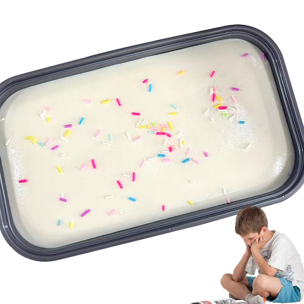 Sensory Cake Stress Toys Simulation Toast Sensory Toys Sensory Stimulation Party Favors Slow Rebound Stress Relief Toy Squeeze