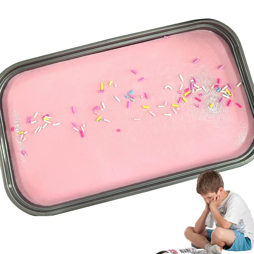 Sensory Cake Stress Toys Simulation Toast Sensory Toys Sensory Stimulation Party Favors Slow Rebound Stress Relief Toy Squeeze