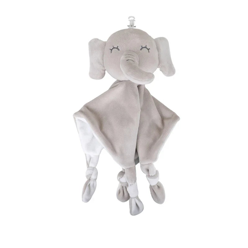 Baby Comfort Soothing Blankets with Animal Toys