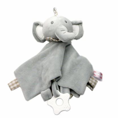 Baby Comfort Soothing Blankets with Animal Toys