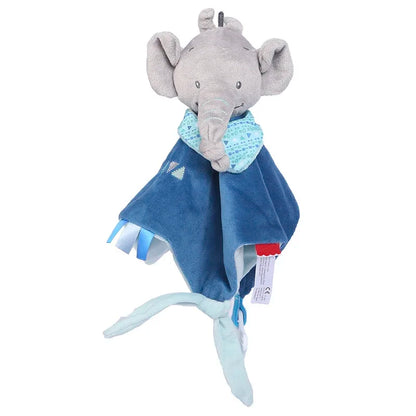 Baby Comfort Soothing Blankets with Animal Toys
