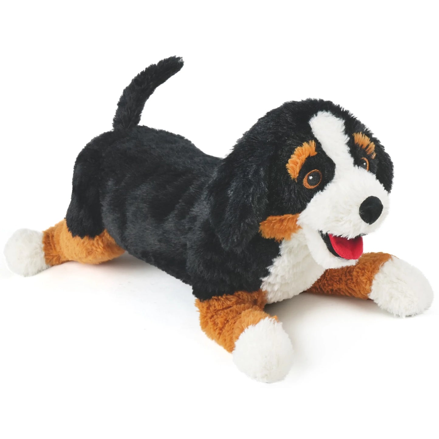 21 in Dog Plush Stuffed Animal, Large Black, Brown and White Retriever