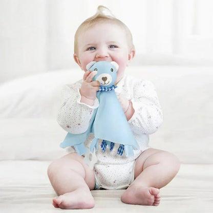 Baby Comfort Soothing Blankets with Animal Toys